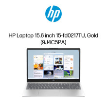 HP Laptop 15.6 inch 15-fd0217TU, Gold